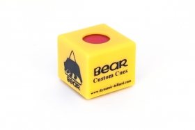 Kreidehalter Bear PVC gelb