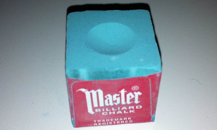 Riybyds Billardkreide 6er Set - Premium Queue Kreide Blau | Rutschfeste Billard Zubehör