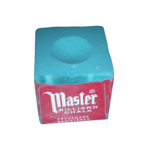 1 Box Mit 12 Stück Master Kreide Himmelblau – Für Pool-Billard & Queues