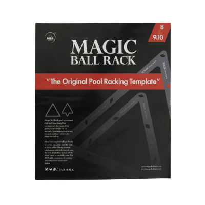 Magic Ball Rack Kombi Set 1x 8 Ball + 1x 9/10 Ball graue Folie