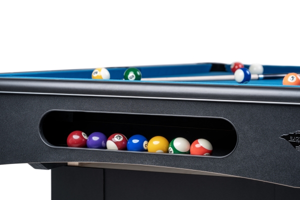 Pool Billard Tisch Black Pool 8ft.
