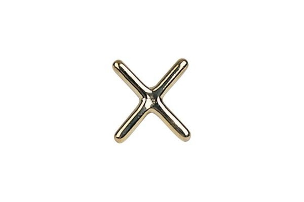 Brückenqueue 145cm lang mit Kreuz aus Messing